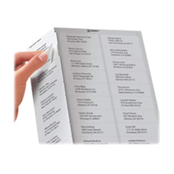Avery AVE Laser Labels Mailing 1 in. x 4 in., White, 500PK 5261 Zoro